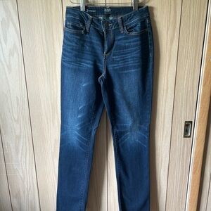 a.n.a Blue Ankle Cropped Jeans with Sleek Fit